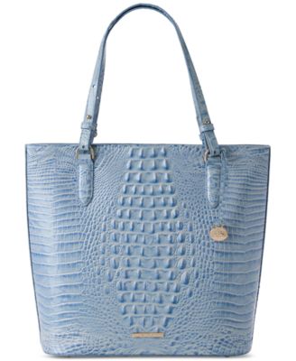 Brahmin - Ezra Melbourne Large Embossed Leather Tote