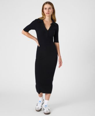 French Connection - Women's Cosysoft V-Neck Midi Dress