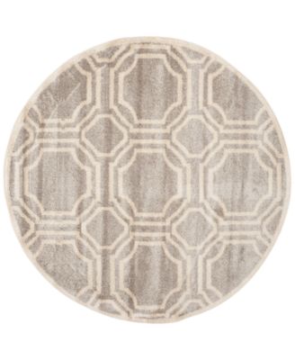 Safavieh - Amherst Indoor/Outdoor AMT411 7' x 7' Round Area Rug