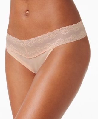 Natori - Bliss Perfection Lace-Waist Thong 750092