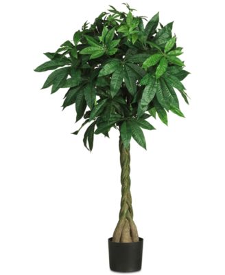 Nearly Natural - 51” Artificial Braided Money Tree