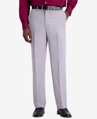 Haggar - Men's Premium Classic-Fit 4-Way Stretch Dress Pants