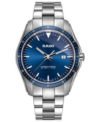 Rado - Men's Swiss HyperChrome Stainless Steel Bracelet Watch 44.9mm