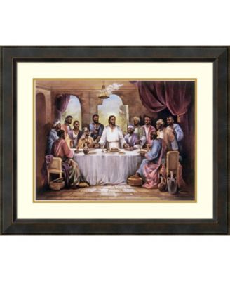 Amanti Art - The Last Supper 34x28 Framed Art Print
