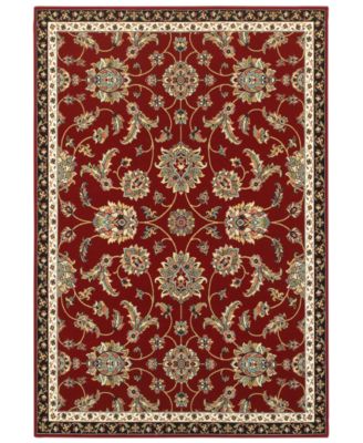 Oriental Weavers - Kashan 370R Red/Multi 7'10" x 10'10" Area Rug