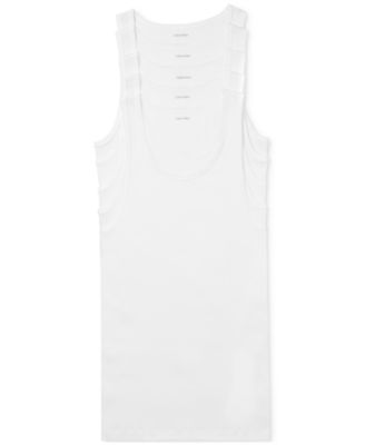 Calvin Klein - Men's 5-Pk. Cotton Classics Tank Tops