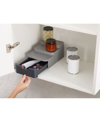 Joseph Joseph - CupboardStore Compact Tiered Organiser with Drawer