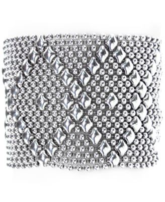 SG Liquid Metal - B10-AS Silver Mesh Bracelet