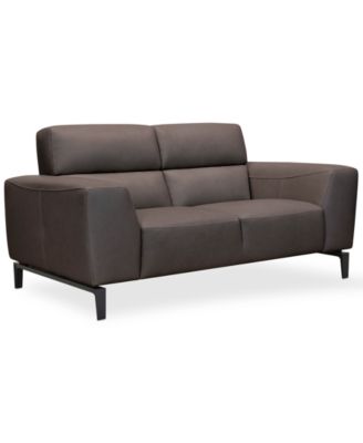 Furniture - Paxten 66" Leather Loveseat