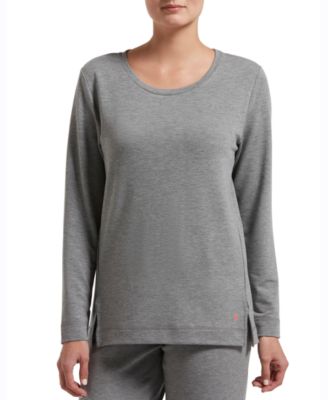 Hue - Solid Long Sleeve Lounge T-Shirt