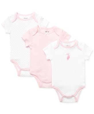 Little Me - Baby Girls' 3-Pack Bodysuits