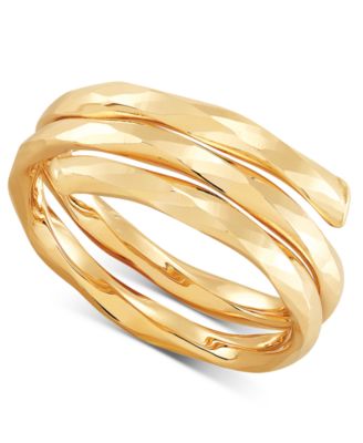 Macy's - Polished Coil Statement Ring in 10k Gold