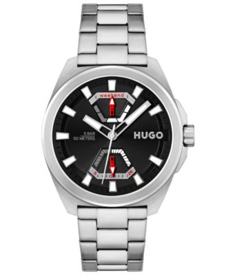 Hugo Boss - Men's Expose Stainless Steel Bracelet Watch 44mm
