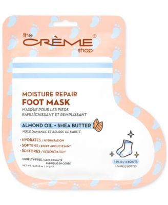 The Crème Shop - Moisture Repair Foot Mask, 3-Pk.