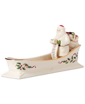 Lenox - Santa Sleigh Cracker Tray