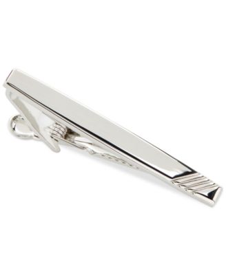 Perry Ellis Portfolio - Men's Triple-Stripe Tie Bar
