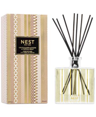 NEST New York - NEST Fragrances Crystallized Ginger & Vanilla Bean Reed Diffuser, 5.9 oz.