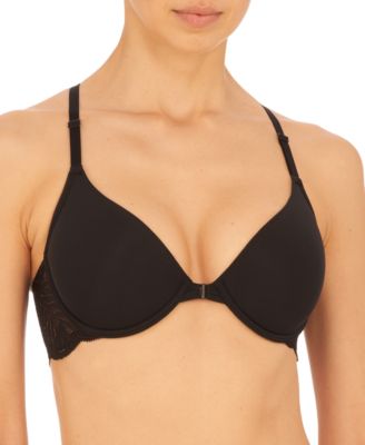 Natori - Women's Lush Front Close Lace Racerback Underwire Bra