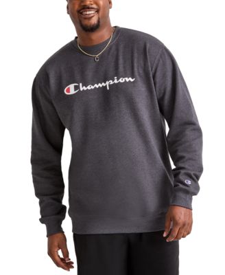 Champion - Men's Big & Tall Powerblend Logo Graphic Fleece Sweatshirt