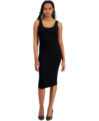 Bar III - Women's Sleeveless Midi Bodycon Dress