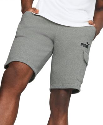 Puma - Men's Cargo French Terry Fleece Logo 10" Shorts