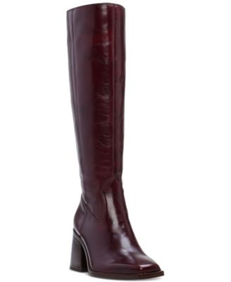 Vince Camuto - Sangeti Snip-Toe Block-Heel Extra Wide-Calf Tall Boots