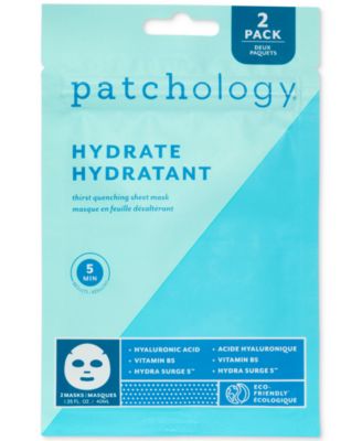 Patchology - Hydrate Sheet Mask, 2-Pk.