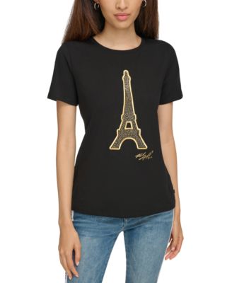 KARL LAGERFELD PARIS - Women's Eiffel Tower T-Shirt