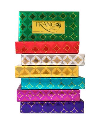 Frango Chocolates - Holiday Wrapped Box Of Chocolate Collection