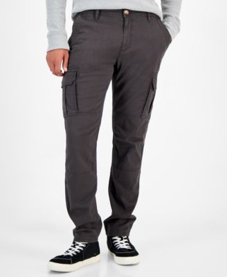 Sun + Stone - Men's Straight-Fit Morrison Tapered Cargo Pants