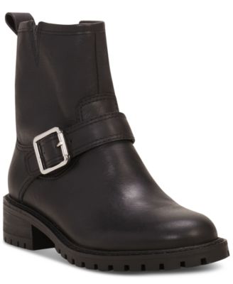 Lucky Brand - Women's Kenadie Buckled Lug Booties