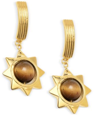 Nectar Nectar New York - 18k Gold-Plated Matahari Sunny Drop Earrings