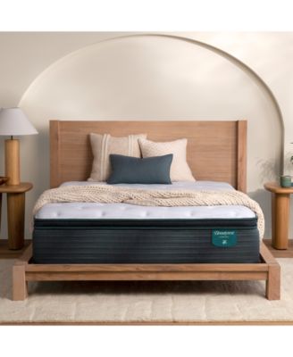 Beautyrest - Harmony Beachfront Bay 13" Medium Pillow Top Mattress Set - Queen
