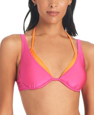 Sanctuary - Women's Twice As Nice Double Layered Underwire Bikini Top