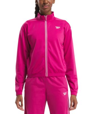 Reebok - Women's Logo Tricot Long-Sleeve Track Jacket