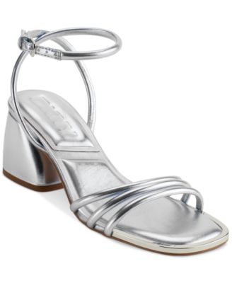 DKNY - Women's Trixie Ankle-Strap Block-Heel Sandals