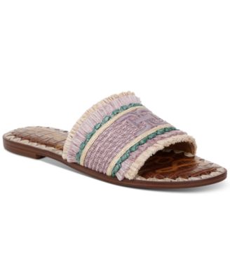 Sam Edelman - Georgia Raffia Slide Sandals
