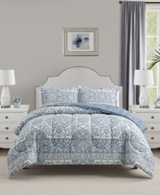 Sunham - Talia 3-Pc Comforter Set