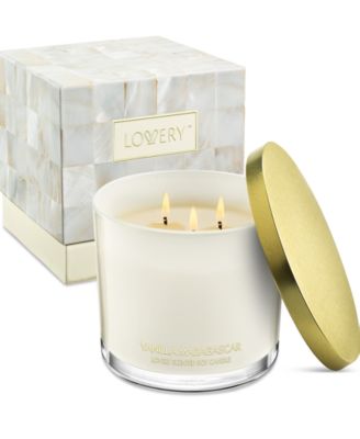 Lovery - Vanilla Madagascar 3-Wick Soy Candle, 13 oz.