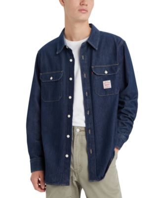 Levi's - Men's Worker Relaxed-Fit Button-Down Shirt