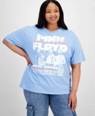 Grayson Threads, The Label - Trendy Plus Size Pink Floyd Graphic T-Shirt