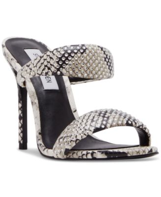 Steve Madden - Women's Sudden-R Puffy Strappy Stiletto Dress Sandals