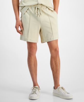Alfani - Men's Solid Pique Shorts