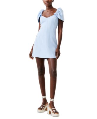 French Connection - Women's Whisper Gathered-Sleeve Mini Dress