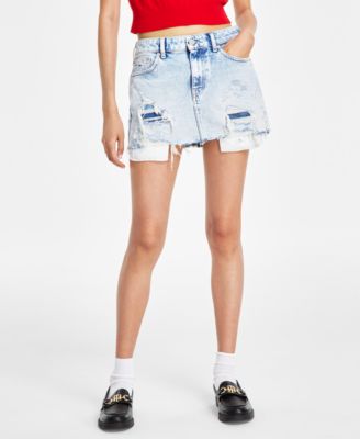 Tommy Jeans - Women's Sophie Low-Rise Denim Mini Skirt