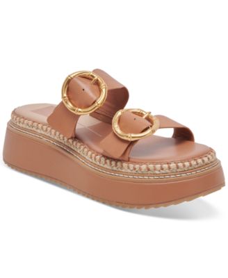 Dolce Vita - Women's Rysha Buckled Espadrille Platform Wedge Sandals