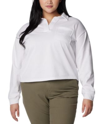 Columbia - Plus Size Trek™ Collared Long-Sleeve Top