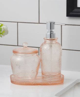 Lavender and Sage - 3-Pc. Bathroom Accessory Set