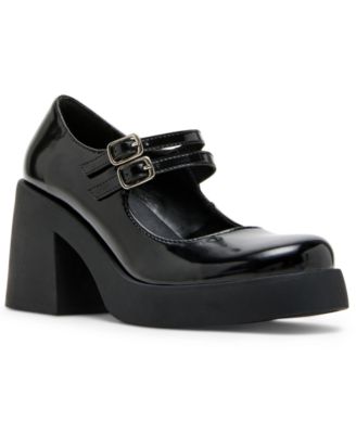 Madden Girl - Lonniie Platform Block-Heel Mary Jane Pumps