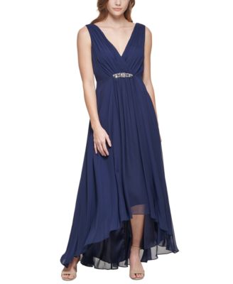 Eliza J - Women's Embellished High-Low Gown